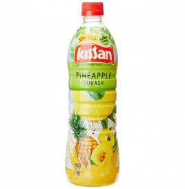 Kissan Pineapple Squash   Plastic Bottle  750 millilitre